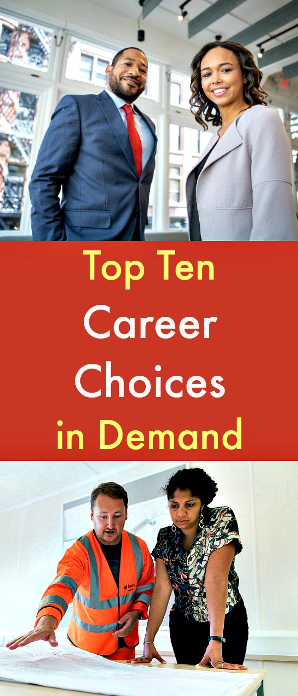 Top Ten Career Choices in Demand - Choosing a particular career is an important decision because it sets the tone for professional progress for several years. As businesses resume after the outbreak, we should prepare ourselves to begin a successful career in one of these high-demand career choices. #career #careerchoices #careers #professions #businesses #careeropportunities #pandemic #coronavirus Top Ten Career Choices in Demand - Choosing a particular career is an important decision because it sets the tone for professional progress for several years. As businesses resume after the outbreak, we should prepare ourselves to begin a successful career in one of these high-demand career choices. #career #careerchoices #careers #professions #businesses #careeropportunities #pandemic #coronavirus