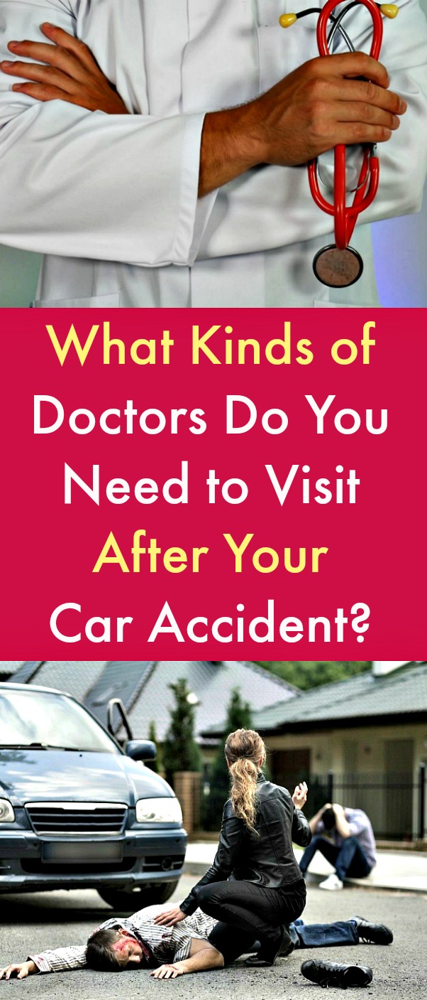 What kinds of doctors should I visit after a car accident? - Different doctors play a different yet extremely important part in your overall post-car-accident health and it is important to seek services of the recommended doctors where necessary. Many people don’t realize that there is a specific pattern for visiting doctors after a car accident. #accident #caraccident #medicalcare #doctors #emergencycare #postaccidentcare #automobileaccident #chiropractor What kinds of doctors should I visit after a car accident? - Different doctors play a different yet extremely important part in your overall post-car-accident health and it is important to seek services of the recommended doctors where necessary. Many people don’t realize that there is a specific pattern for visiting doctors after a car accident. #accident #caraccident #medicalcare #doctors #emergencycare #postaccidentcare #automobileaccident #chiropractor