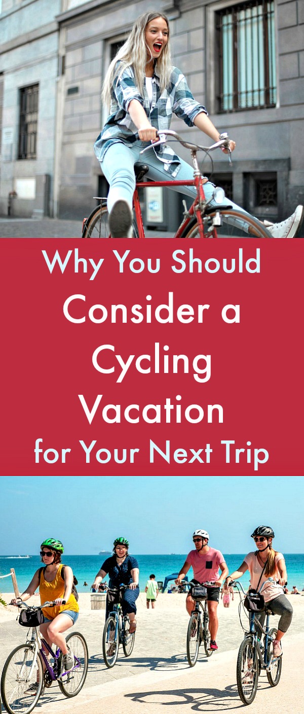 Why You Should Consider a Cycling Vacation for Your Next Trip - Nothing beats the adrenaline, freedom and happiness that getting outdoors on a set of wheels in the fresh air can bring. Whether road cycling, mountain biking or casual countryside rides, there is a cycling vacation out there for everyone – no matter your cycling abilities or previous experiences. #roadcycling #mountainbiking #biking #countrysiderides #cycling #vacation #cyclingvacation Why You Should Consider a Cycling Vacation for Your Next Trip - Nothing beats the adrenaline, freedom and happiness that getting outdoors on a set of wheels in the fresh air can bring. Whether road cycling, mountain biking or casual countryside rides, there is a cycling vacation out there for everyone – no matter your cycling abilities or previous experiences. #roadcycling #mountainbiking #biking #countrysiderides #cycling #vacation #cyclingvacation