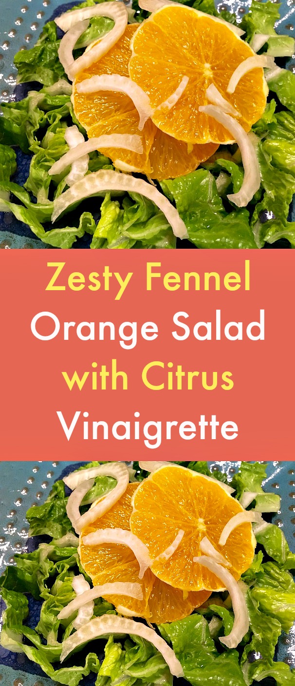 Zesty Fennel Orange Salad with Citrus Vinaigrette - The zesty blend of orange zest, orange juice, lemon zest, lemon juice, lime juice, rice wine vinegar, olive oil, garlic, maple syrup and mustard makes this vegan orange fennel salad a real treat. #salad #vegansalad #veganrecipes #orange #fennel #citrusvinaigrette #plantbaseddiet #vegandiet Zesty Fennel Orange Salad with Citrus Vinaigrette - The zesty blend of orange zest, orange juice, lemon zest, lemon juice, lime juice, rice wine vinegar, olive oil, garlic, maple syrup and mustard makes this vegan orange fennel salad a real treat. #salad #vegansalad #veganrecipes #orange #fennel #citrusvinaigrette #plantbaseddiet #vegandiet