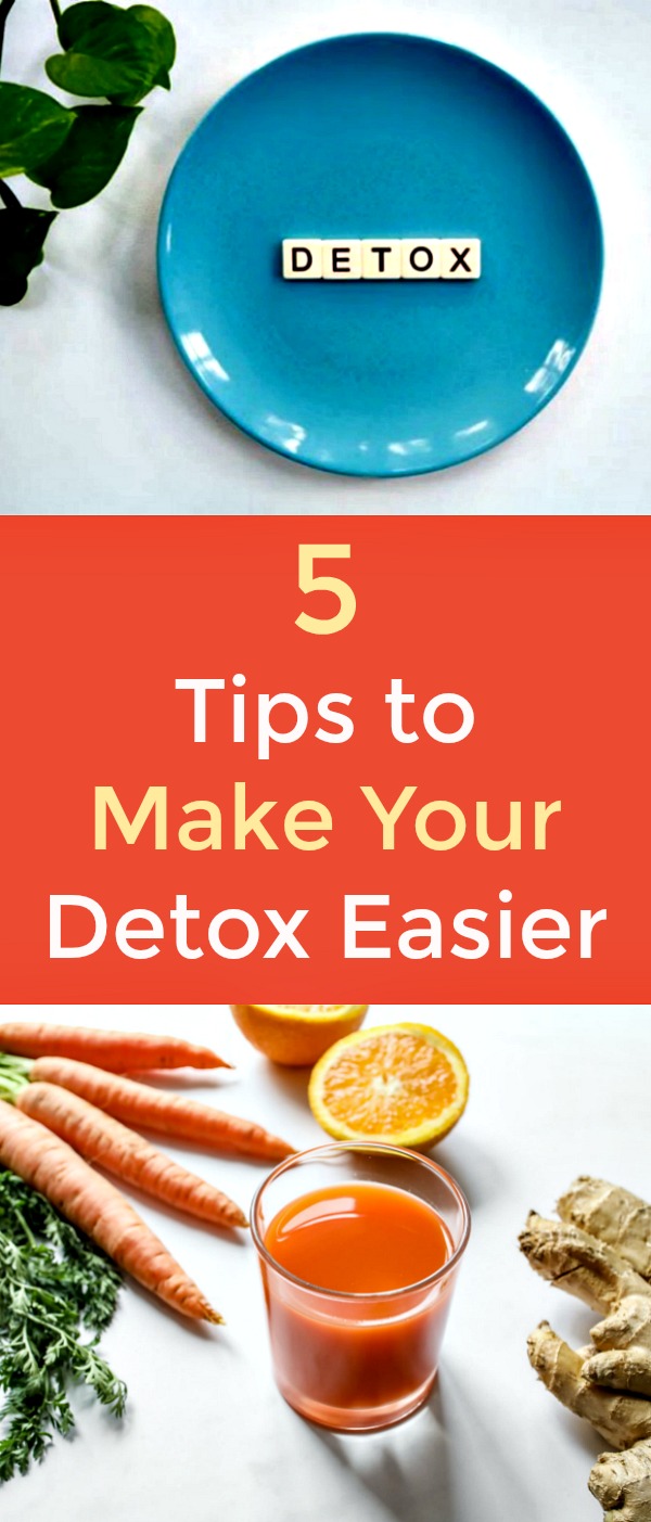 5 Tips to Make Your Detox Easier - Detoxing can be hard, but with some forethought, you’ll be able to make it a lot easier. If you’re thinking about giving your systems a break and pulling out the toxins, then read on and find out how to make your life easier during the affair. #detox #detoxing #juicing #juice #toxins #cleansing 5 Tips to Make Your Detox Easier - Detoxing can be hard, but with some forethought, you’ll be able to make it a lot easier. If you’re thinking about giving your systems a break and pulling out the toxins, then read on and find out how to make your life easier during the affair. #detox #detoxing #juicing #juice #toxins #cleansing