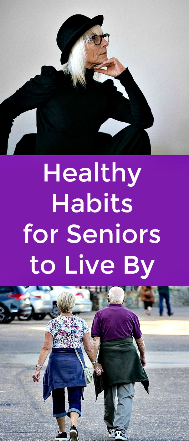 7 Healthy Habits for Seniors to Live By - Taking care of yourself by implementing healthy habits can add to your quality of life in many ways. Engaging in these healthy habits takes some effort, but it’s worth that effort to feel better, be healthier, and live the life you want as you get older. By adopting these healthy habits, you are giving yourself a better chance at a healthier life during your golden years. #seniors #seniorcitizens #aging #healthyaging #healthyhabits #seniorhealth #healthyliving 7 Healthy Habits for Seniors to Live By - Taking care of yourself by implementing healthy habits can add to your quality of life in many ways. Engaging in these healthy habits takes some effort, but it’s worth that effort to feel better, be healthier, and live the life you want as you get older. By adopting these healthy habits, you are giving yourself a better chance at a healthier life during your golden years. #seniors #seniorcitizens #aging #healthyaging #healthyhabits #seniorhealth #healthyliving