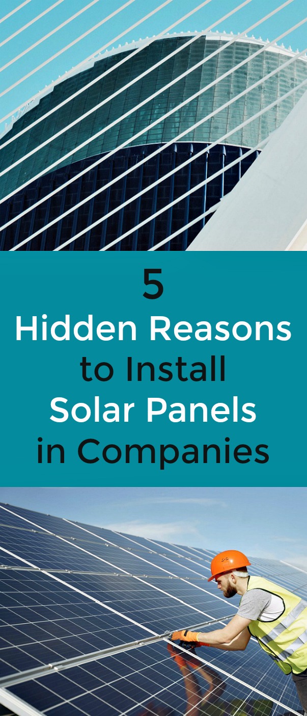 5 Hidden Reasons to Install Solar Panels in Companies - Due to drastic advancements in technology, solar energy is significantly more efficient in producing clean energy and reducing costs. You need to be aware of the multiple benefits you can gain by installing solar panels in your company. Here are five key reasons you should consider. #solar #solarenergy #solarpanels #environment #saveenergy #cleanenergy #ecofriendly 5 Hidden Reasons to Install Solar Panels in Companies - Due to drastic advancements in technology, solar energy is significantly more efficient in producing clean energy and reducing costs. You need to be aware of the multiple benefits you can gain by installing solar panels in your company. Here are five key reasons you should consider. #solar #solarenergy #solarpanels #environment #saveenergy #cleanenergy #ecofriendly