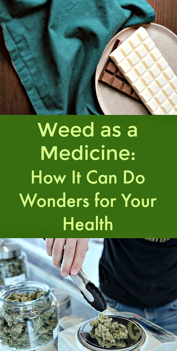 Weed as a Medicine: How It Can Do Wonders for Your Health - Studies show that weed has immense potential when it comes to fighting a range of health conditions, both physical and mental. You can use it to relieve chronic pain, seizures, muscle spasms, nausea, and digestive issues. It also serves as a therapeutic aid for anxiety, depression, and insomnia. #wellness #weed #cannabis #medicalcannabis #cannabishealthbenefits #cannabisuses #cannabisbenefits #naturalremedies Weed as a Medicine: How It Can Do Wonders for Your Health - Studies show that weed has immense potential when it comes to fighting a range of health conditions, both physical and mental. You can use it to relieve chronic pain, seizures, muscle spasms, nausea, and digestive issues. It also serves as a therapeutic aid for anxiety, depression, and insomnia. #wellness #weed #cannabis #medicalcannabis #cannabishealthbenefits #cannabisuses #cannabisbenefits #naturalremedies