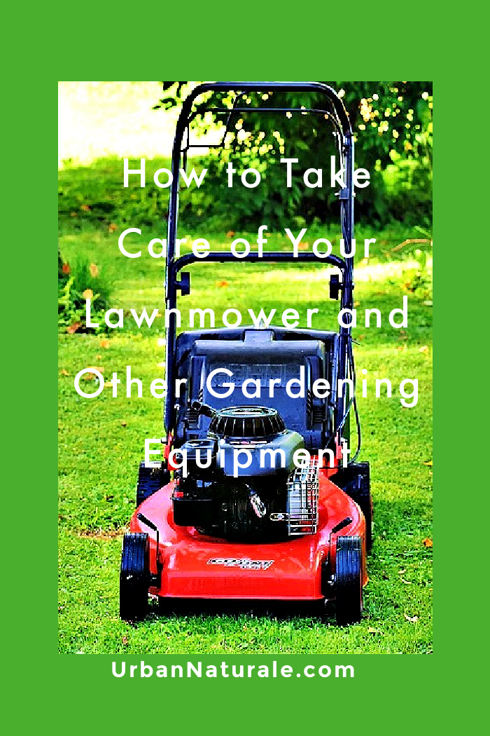 How to Take Care of Your Lawnmower and Other Gardening Equipment - Owning and using a good lawnmower is a key part of being able to create a nice-looking lawn. But you need to look after it. Here, we quickly explain how to do exactly that. #lawnmower #lawnmowermaintenance #lawncare #gardeningequipment #gardening How to Take Care of Your Lawnmower and Other Gardening Equipment - Owning and using a good lawnmower is a key part of being able to create a nice-looking lawn. But you need to look after it. Here, we quickly explain how to do exactly that. #lawnmower #lawnmowermaintenance #lawncare #gardeningequipment #gardening